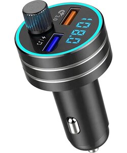 Igoods FM Transmitter - Bluetooth Transmitter Auto - Bluetooth Receiver - MP3 Speler - Handsfree Bellen - USB 3.0 - Bluetooth 5.0