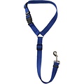 Igoods Igoods Hondengordel - 2-in1 Hondenriem - Veiligheidsgordel - Verstelbaar - Nylon - Blauw