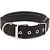 Igoods Igoods Halsband - Halsband voor Honden - Verstelbaar - Nylon - 50cm - Zwart