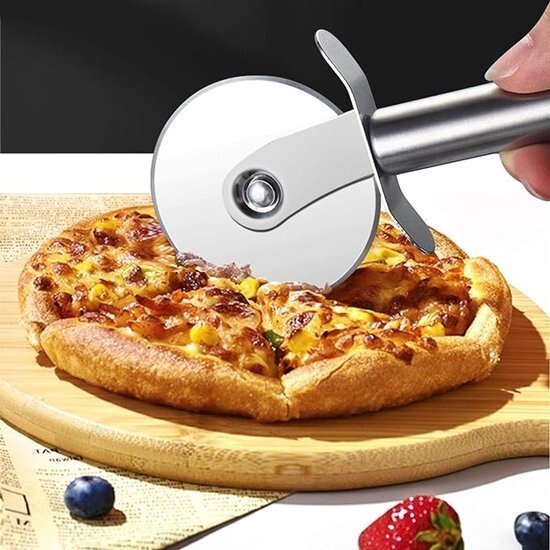 Igoods Igoods Pizzasnijder - Pizzaroller - Pizzames - RVS - Vaastwasserveilig