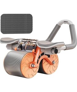 Igoods Ab Roller - Trainingswiel - Ab Wheel - Buikspiertrainer met Armondersteuning - Voor Thuis