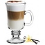 Igoods Igoods Irish Coffee Glazen - Koffieglazen - Latte Macchiato Glazen - Glazen op Voet met Handvat - Set van 2