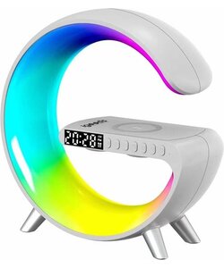 Igoods Wake Up Light XL - G-Light - Lichtwekker - Draadloos Opladen - Bureaulamp LED - RGB - Sfeerlamp