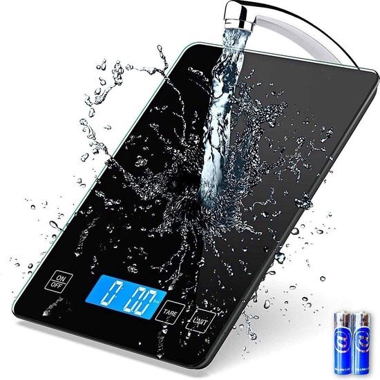 Imtex Imtex® Keukenweegschaal - Digitale Precisie Keukenweegschaal – Weegschaal Keuken - 1gr tot 15kg