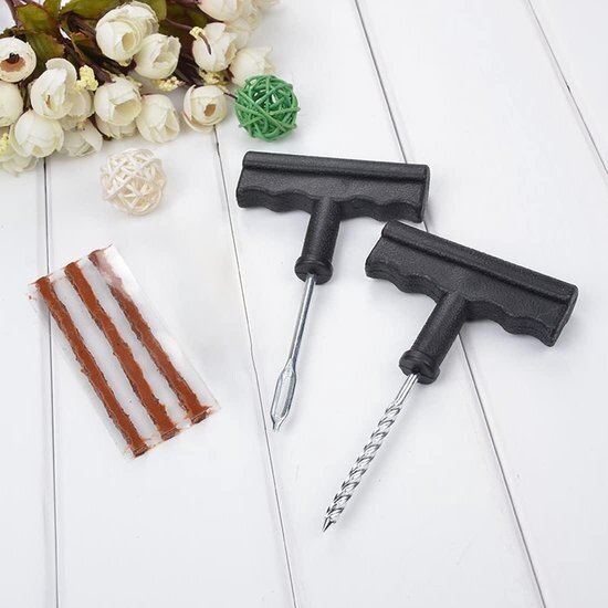 Igoods Igoods Bandenreparatieset - Reparatiekit Autobanden - Tubeless Reparatiekit - 6-delig