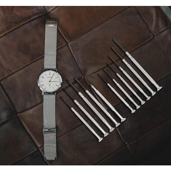 Igoods Igoods Schroevendraaier Set - 11-delige Precisie Schroevendraaier Set - Mini-schroevendraaier Set - Met Doosje