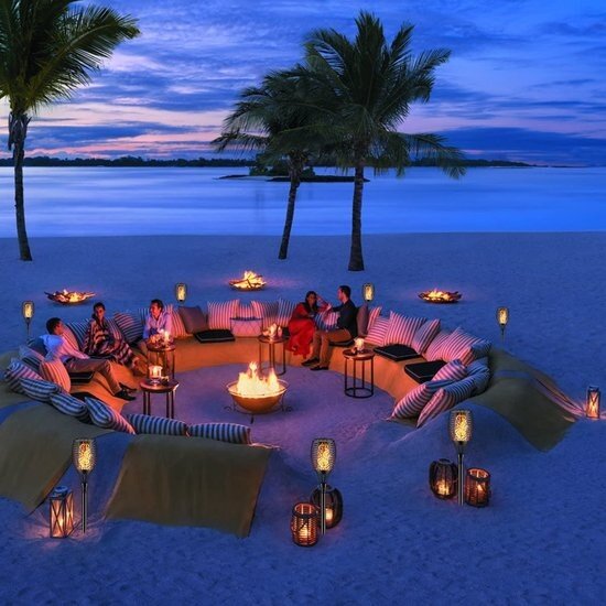 Igoods Igoods Solar Tuinverlichting - Zonne Energie Buitenverlichting - Tuinfakkel - 6 Stuks