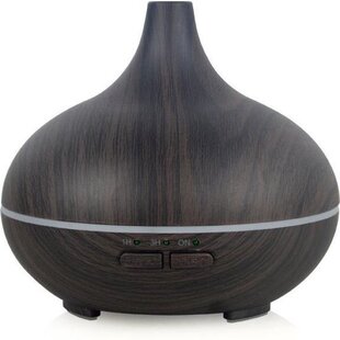 IGOODS - Aroma Diffuser - Donker bruin hout - 550ml