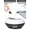 Igoods IGOODS - Aroma Diffuser - Donker bruin hout - 550ml