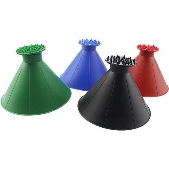 Igoods Igoods Magische IJskrabber - Blauw - Rond - Multifunctioneel