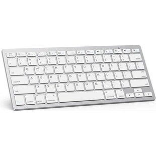 Imtex Draadloos Toetsenbord - Wireless Keyboard - Bluetooth - Wit