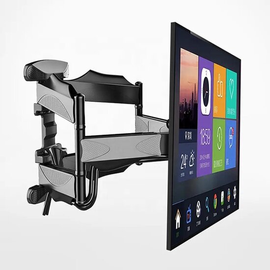 Igoods Igoods TV Muurbeugel | Vaste TV Beugel | Tv's van 32 - 65 Inch | Maximaal 36.4KG | Universeel | Draaibaar En Kantelbaar