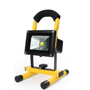 Imtex Bouwlamp Met Grondstatief - Werklamp - 10W - Verlichting - Straatverlichting