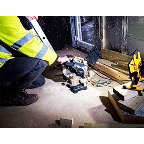 Imtex Imtex Bouwlamp Met Grondstatief - Werklamp - 10W - Verlichting - Straatverlichting