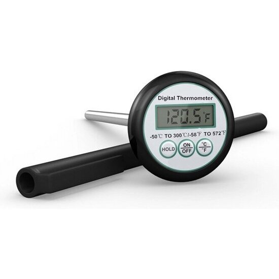 Imtex Imtex Thermometer - Digitale Vleesthermometer - BBQ Thermometer - Keuken Temperatuur Met Stokken - Voedselthermometer - Zwart