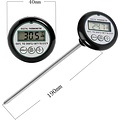 Imtex Imtex Thermometer - Digitale Vleesthermometer - BBQ Thermometer - Keuken Temperatuur Met Stokken - Voedselthermometer - Zwart