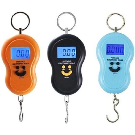 Imtex Imtex Hangweegschaal - Kraanweegschaal - Draagbare Weegschaal - Tot 50kg - Zwart - Copy - Copy