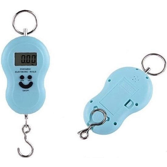 Imtex Imtex Hangweegschaal - Kraanweegschaal - Draagbare Weegschaal - Tot 50kg - Zwart - Copy - Copy