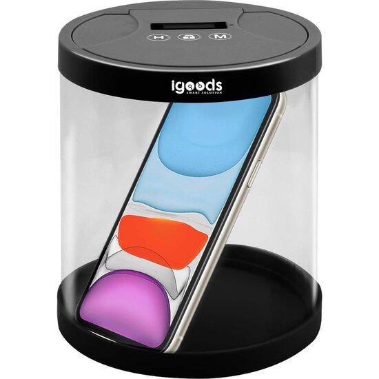 Igoods Igoods Telefoonkluis - Smartphonekluis - Telefoonkluis met Tijdslot - Opbergdoos - Focus Box - meer Focus