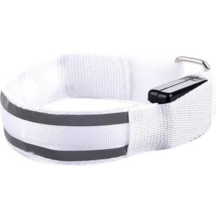 Igoods LED Halsband - Hondenhalsband - Lichtgevende Halsband - Verlichting Hond - Waterdicht - Wit