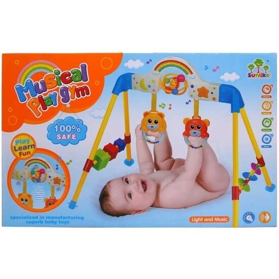Igoods Igoods Babygym Met Speeltjes Met Geluid En Licht - Sport Voor Baby - Actief Speelgoed Voor Babies - Educatief & Sportief