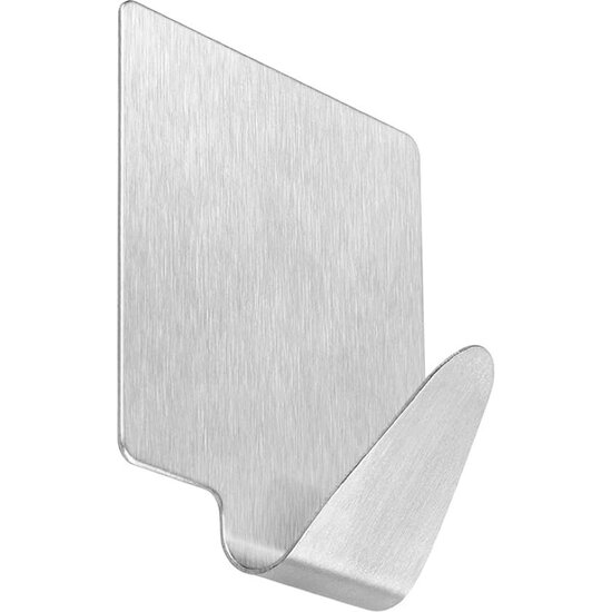 Igoods Igoods Ophanghaken - Handdoekhaakjes - Zelfklevend - Plakhaakjes - Wandhaken - RVS - 4 Stuks