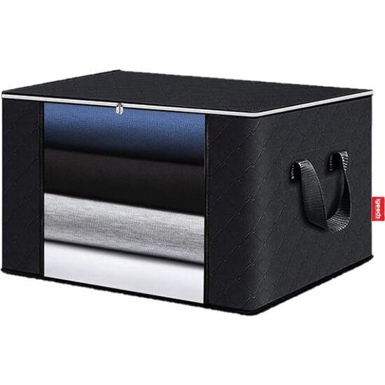 Igoods Igoods Opbertas - Vouwbare Opbertas - Opbergtas voor kleding - Met Rits en Handvat