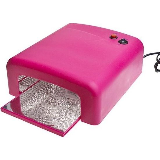 Igoods Igoods UV Nagellamp 36WATT voor gelnagels en gellak nagels te drogen. Nagel lamp Roze
