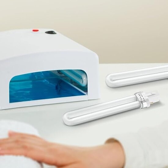 Igoods Igoods UV Nagellamp 36WATT voor gelnagels en gellak nagels te drogen. Nagel lamp Roze