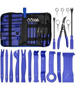 IGOODS Gereedschapskit - Binnenkant Auto - 18-Delig - Tas met Rits