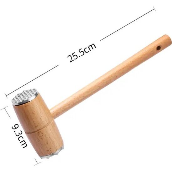 Igoods Igoods Vleeshamer - Vleesklopper - Vleesvermaler - Vleespletter - Hout
