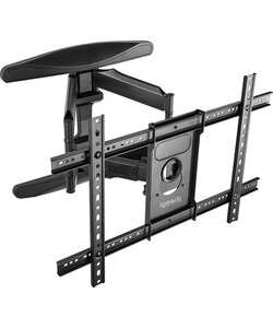 Igoods TV Muurbeugel | Vaste TV Beugel | Tv's van 40 - 75 Inch | Maximaal 45.5KG | Universeel | TV Beugels Draaibaar En Kantelbaar