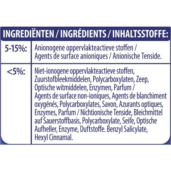 Omo Omo Wit Waspoeder - 65 wasbeurten