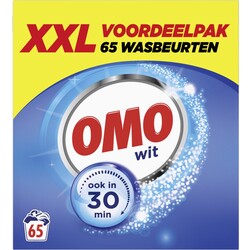 Omo Wit Waspoeder - 65 wasbeurten