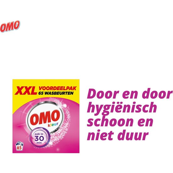 Omo Omo Kleur Waspoeder - 65 wasbeurten