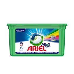 Ariel All In 1 Wasmiddel Pods Color - 37 Pods