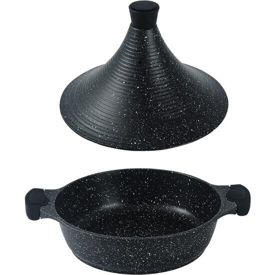 Igoods Igoods Tajine Gegoten aluminium Marble - Alle warmtebronnen| Ø 28cm