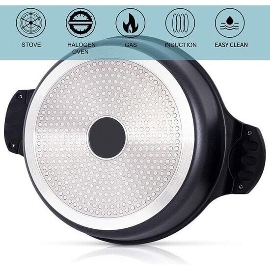 Igoods Igoods Tajine Gegoten aluminium Marble - Alle warmtebronnen| Ø 28cm