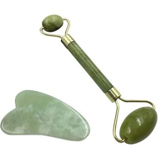 IGOODS - Gezichtsmassage roller - Jade roller - Anti-aging jade steen massage - Gezichtsmassagestenen