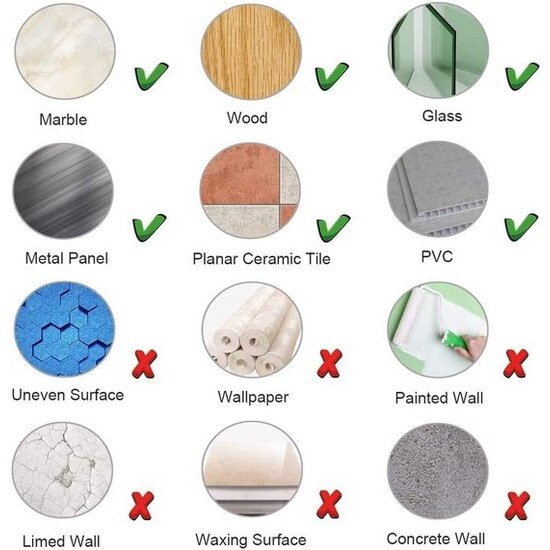 Igoods Igoods Handdoekhaakjes Zelfklevend - Badkamer & keuken - Handdoekhouder Zilver | 2 in 1