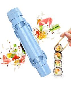 Igoods Sushi Maker - Sushi Bazooka - Zelf Sushi Maken - Sushi Kit - Blauw