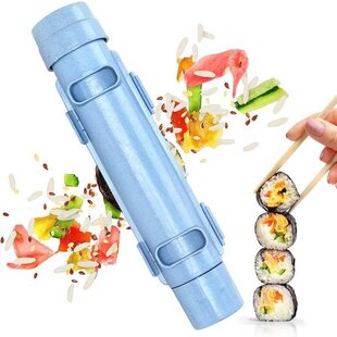 Igoods Sushi Maker - Sushi Bazooka - Zelf Sushi Maken - Sushi Kit - Blauw