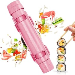 Igoods Sushi Maker - Sushi Bazooka - Zelf Sushi Maken - Sushi Kit - Roze