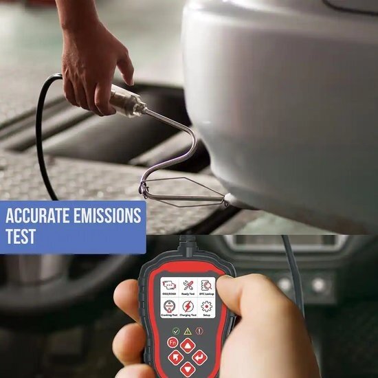 Igoods IGOODS OBD2 Scanner - OBD2 Scanner voor Auto - Storing Zoeken - Diagnosecomputer - Uitleesapparatuur - Plug & Play - Zwart