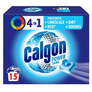 Calgon 4in1 Wasmachine Reiniger & Beschermer - Tabletten - 15st