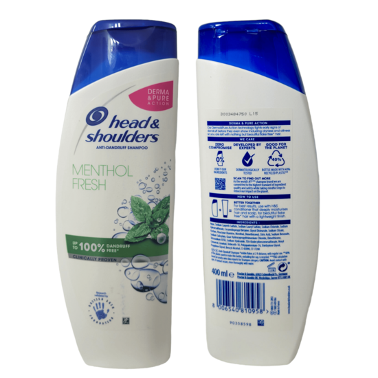 Head & Shoulders Head & Shoulders Shampoo - Menthol Fresh - 360ml