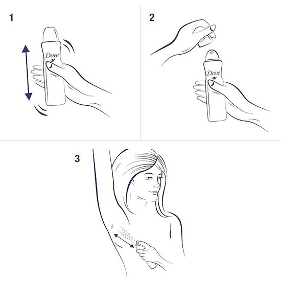 Dove Dove Deodorant Spray - Nourishing Secrets - Coconut & Jasmine Flower - 250ml