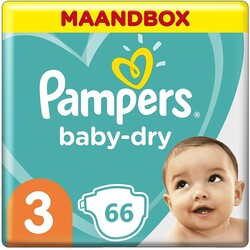 Pampers Baby Dry - Maat 3 - 66 Luiers