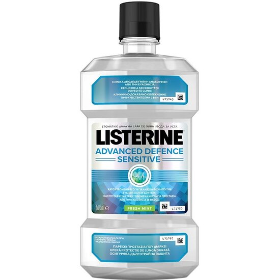 Listerine Listerine Mondwater Advanced Defense - Sensitive - 500ml