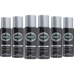Brut Deodorant spray -  Musk - 6 x 200 ml